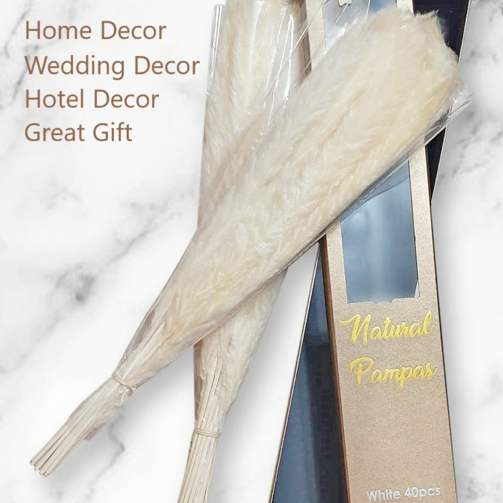 Great Mother GiftPampas 80Stems luxurious Gift!Amazing Wedding Centerpiece Décor - Picture 3 of 6